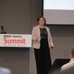 Samantha Rosenbaum speaking at Global Sources Summit for online sellers